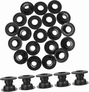BESPORTBLE Foosball Table Game Bushing Kit 10 Pieces Plastic Replacement Parts Easy Install Perfect for Family Fun and Game Repair
