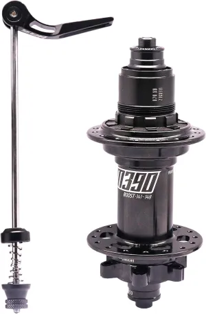 BestParts Mountain Bike Boost Rear Hub 32 Holes, XM390 Boost Ultralight Quick Release(QR) Through Axle Disc Brake Hub XD 10x141mm, XD Freehub Replacement for Shimano 11/12 Speeds