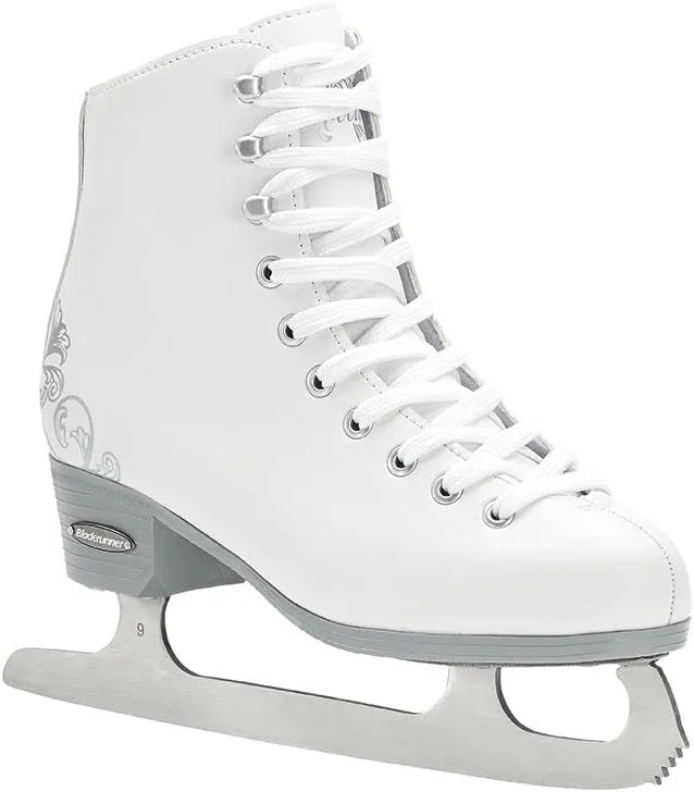 Bladerunner Ice by Rollerblade Allure Girls Figure Skate, White, Ice Skates
