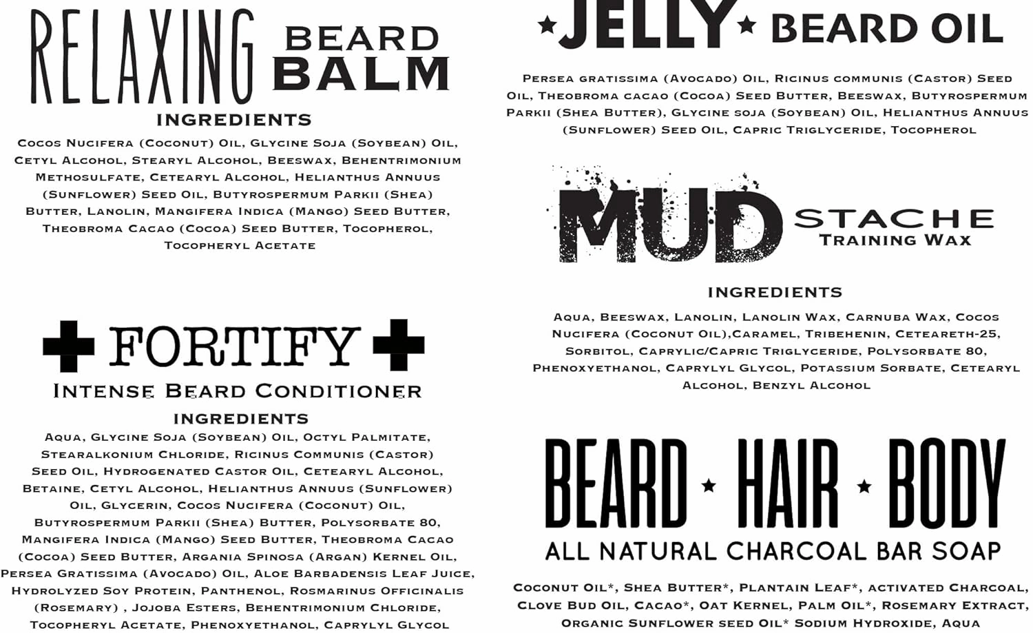 Bossman Complete Beard Kit – Men's Beard Oil Jelly, Fortifying Shower Conditioner, Balm, Mustache Wax & Comb – Beard Softener & Grooming Care (Gold Scent)