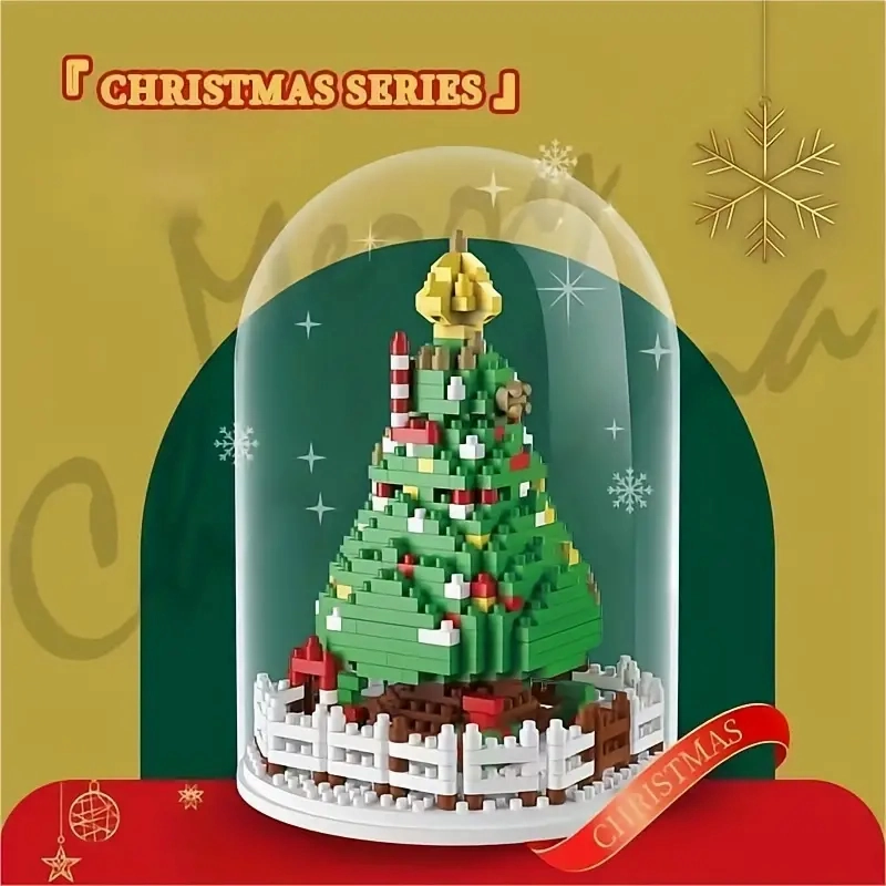 Building Blocks Decorative Christmas Sets for Festive Decor