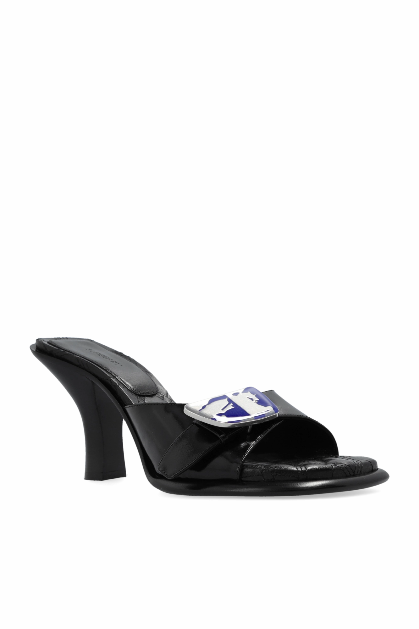 Burberry ‘Bay’ Heeled Slippers