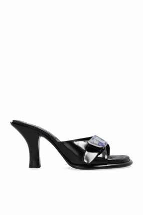Burberry ‘Bay’ Heeled Slippers