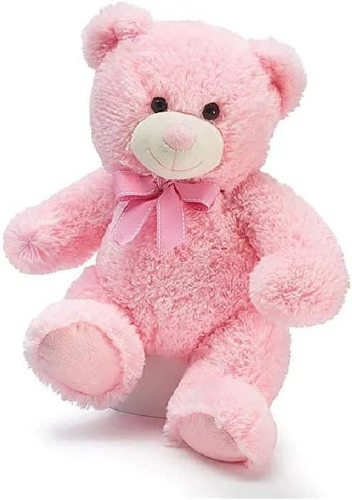 Burton & Burton Plush Pink Bear, 16 inches