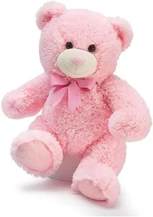 Burton & Burton Plush Pink Bear, 16 inches