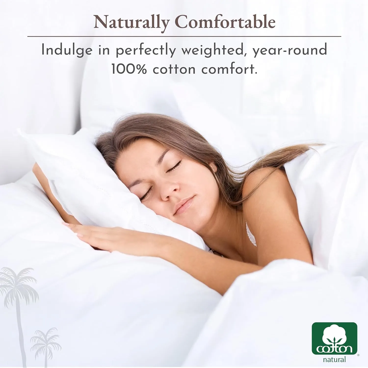 California Design Den King Size Sheets Set - Natural 100% Cotton Sheets King Size with Deep Pockets, Soft Sateen Weave, Breathable, Cooling and Durable Bedding Set (Blue Hydrangea)