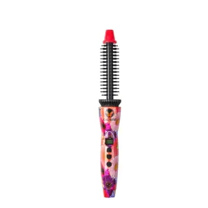 CALISTA Perfecter Pro Heated Round Brush | Curl, Volumize, and Style Hair with No Heat Damage for Healthier Hair | 4 Sizes for All Hair Types | Dual Voltage & Adjustable Temp (Daisy Bloom, 0.5)