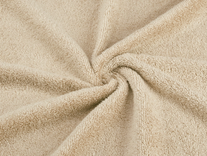 Camel - Light Brown 100% Cotton Bath Towel - Swift Dry By Spaces