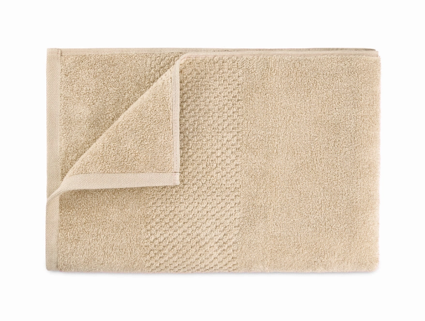 Camel - Light Brown 100% Cotton Bath Towel - Swift Dry By Spaces