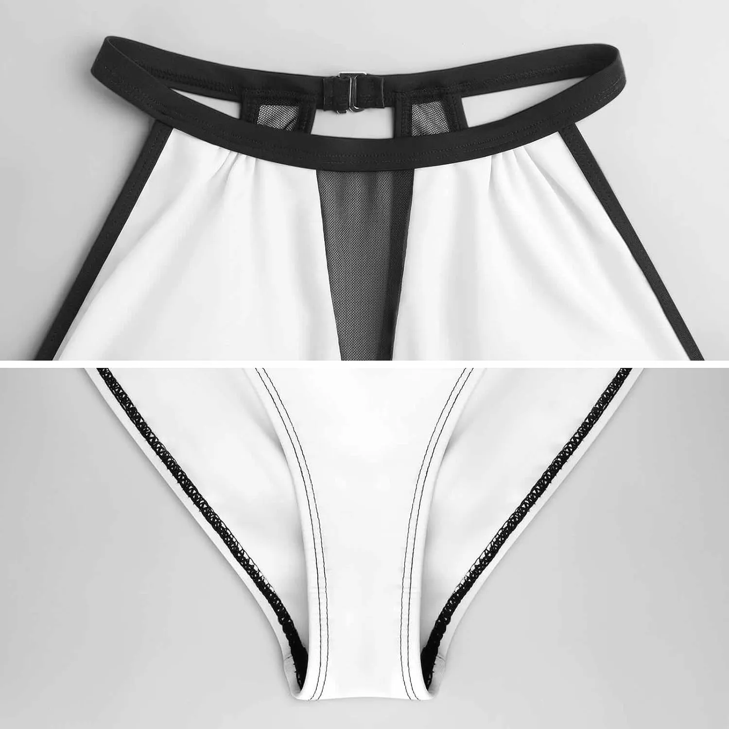 Cape Verde Flag One-Piece Swimsuit Women Fashion Beach Bikini Bathing Suits