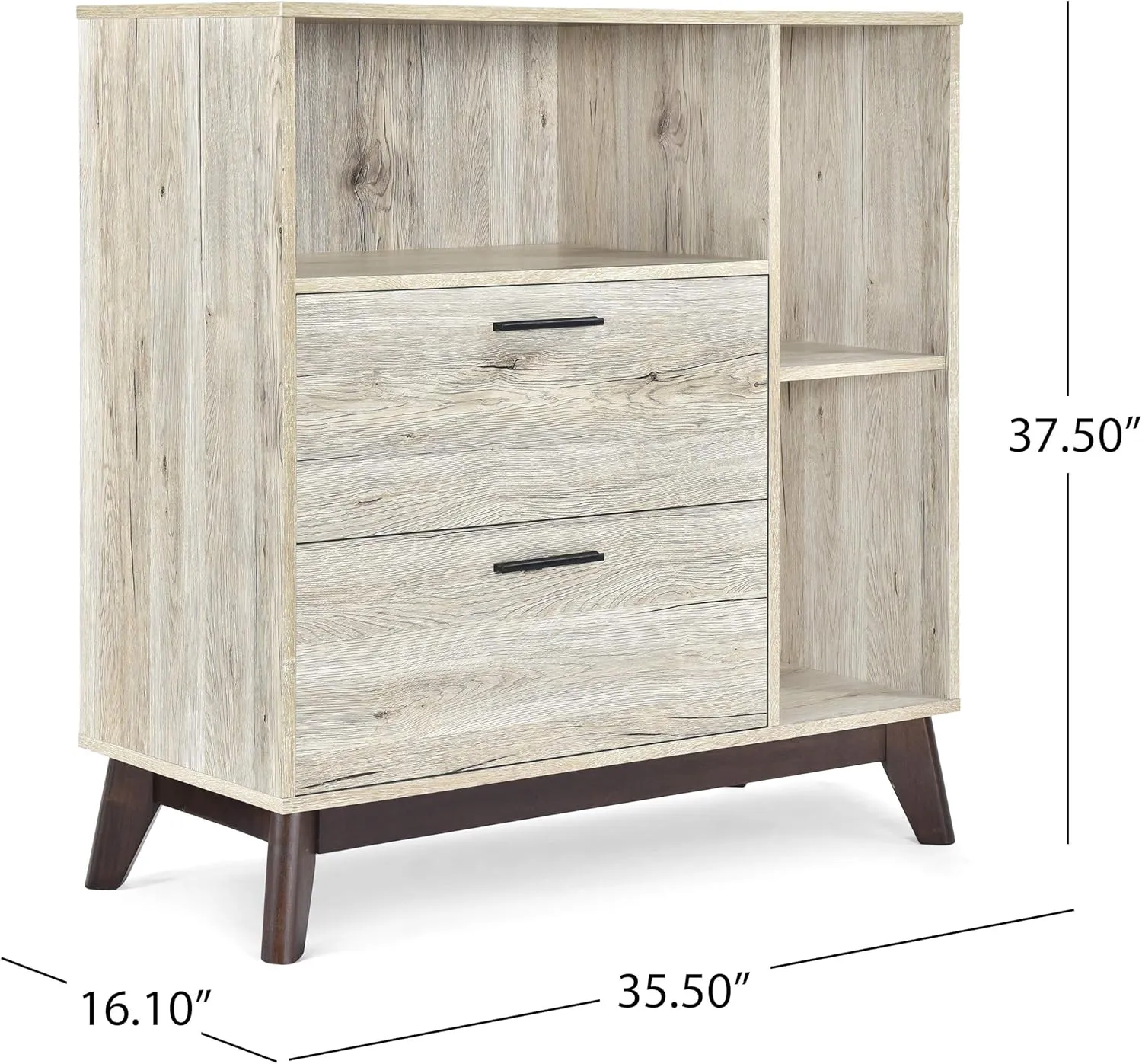 Christopher Knight Home CABINETS, Sanremo Oak   Wenge