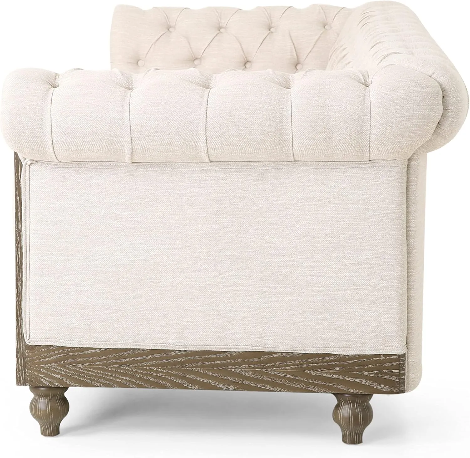 Christopher Knight Home Castalia Sofas, Beige   Dark Brown