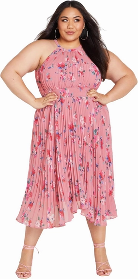 City Chic Women's Plus Size Dress Miriam PRT