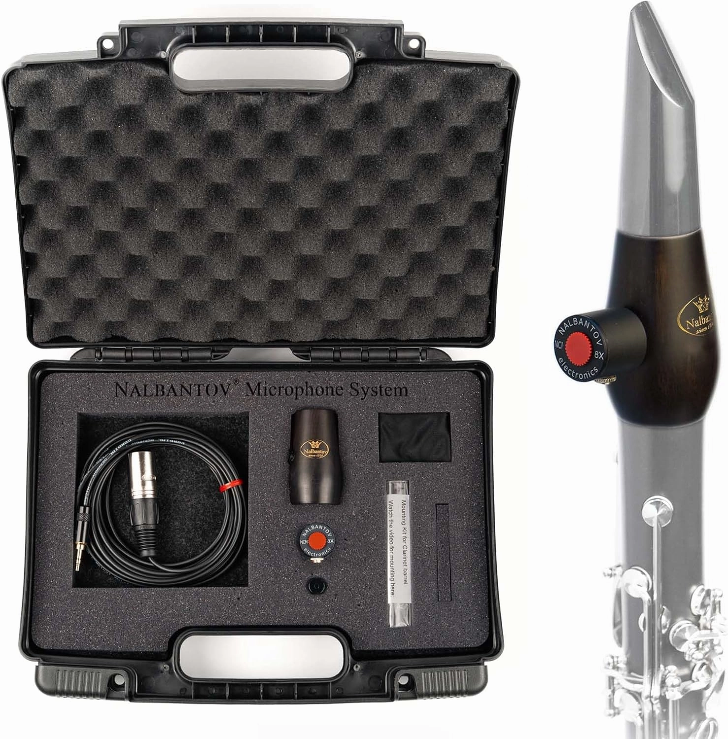 Clarinet Microphone NCM 8X SC Set NK5 for Buffet Crampon Conservatoire