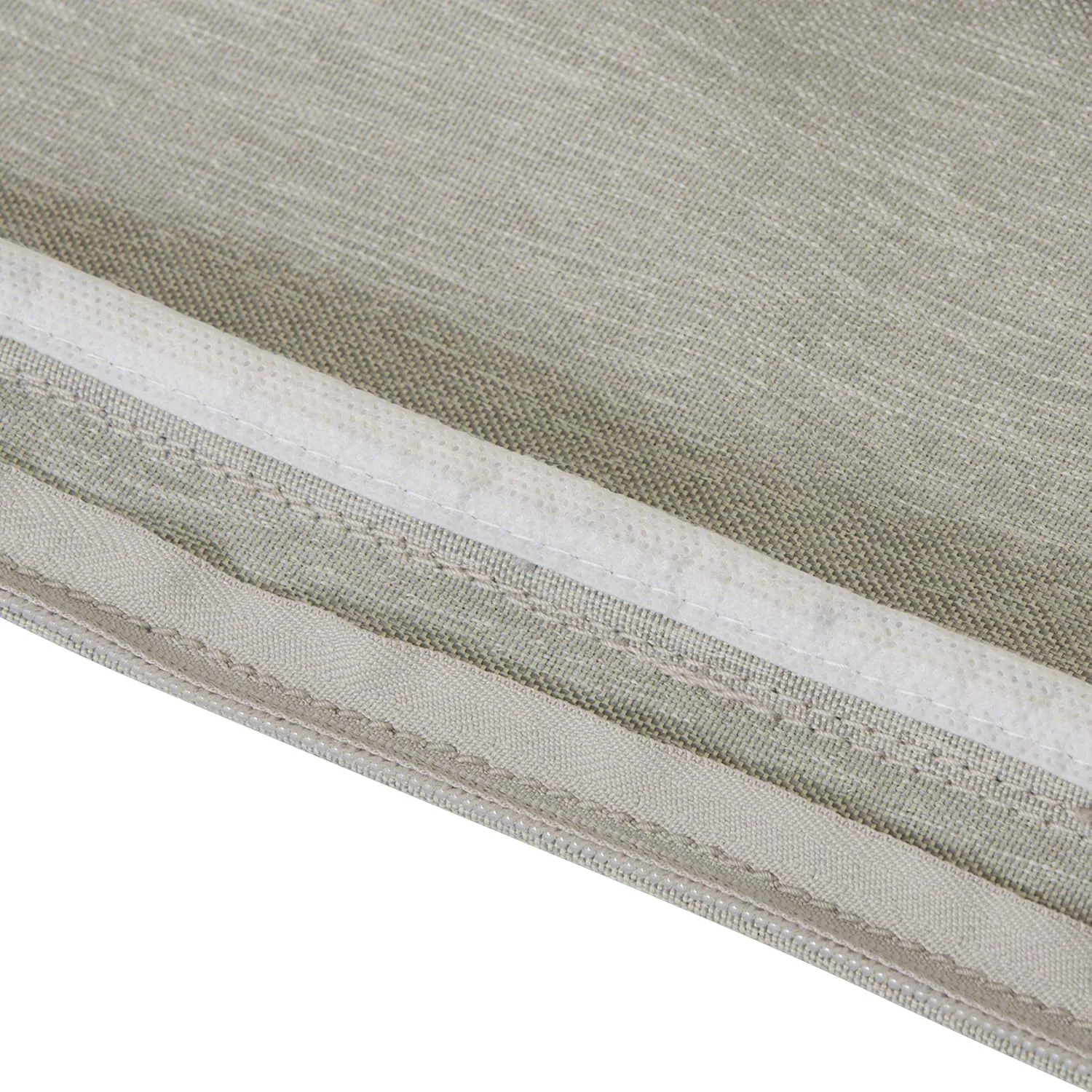 Classic Accessories 62-016-HGREY-EC Contoured Bench Cushion Combo, 41"W x 18"D x 3"Thick, Heather Grey