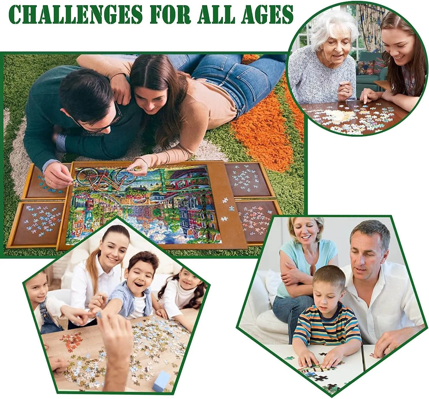 Classic Car Puzzle 500 Piece Jigsaw Puzzle for Kids and Adults, Educational Puzzles,Car Art Modern Home Decor Difficult and Challenging Puzzle Game Preschool Toys Gifts for Car Lovers