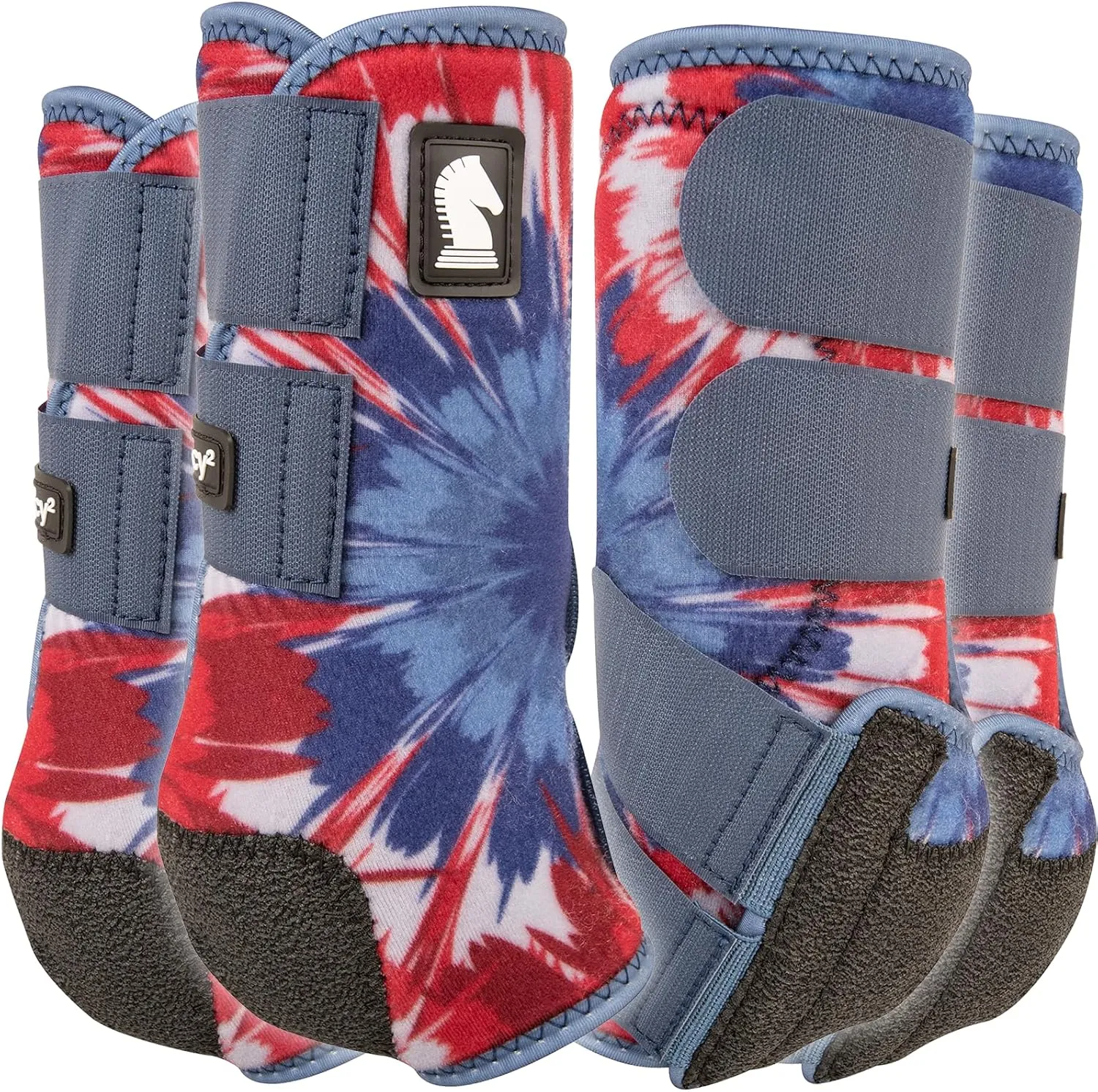 Classic Equine Legacy2 4 Pack Fireworks Splint Boots M