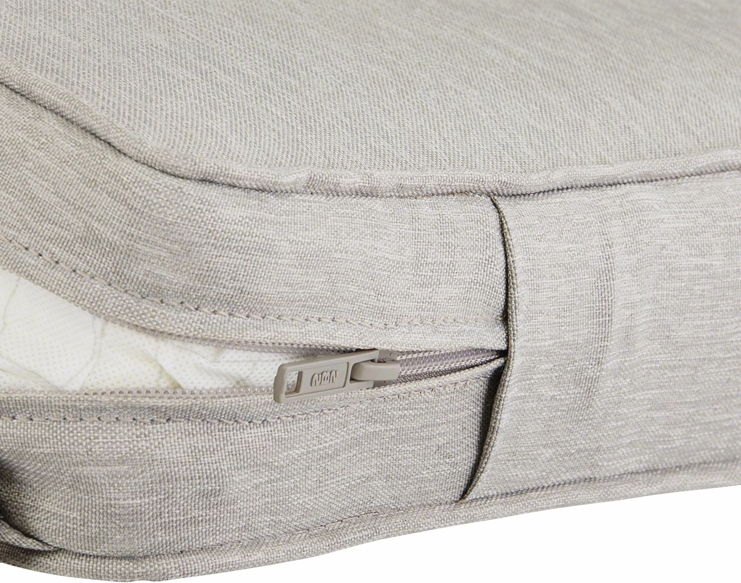 Classic Accessories 62-016-HGREY-EC Contoured Bench Cushion Combo, 41"W x 18"D x 3"Thick, Heather Grey