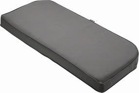 Classic Accessories 62-016-LCHARC-EC Contoured Bench Cushion Combo, 41"W x 18"D x 3"Thick, Light Charcoal