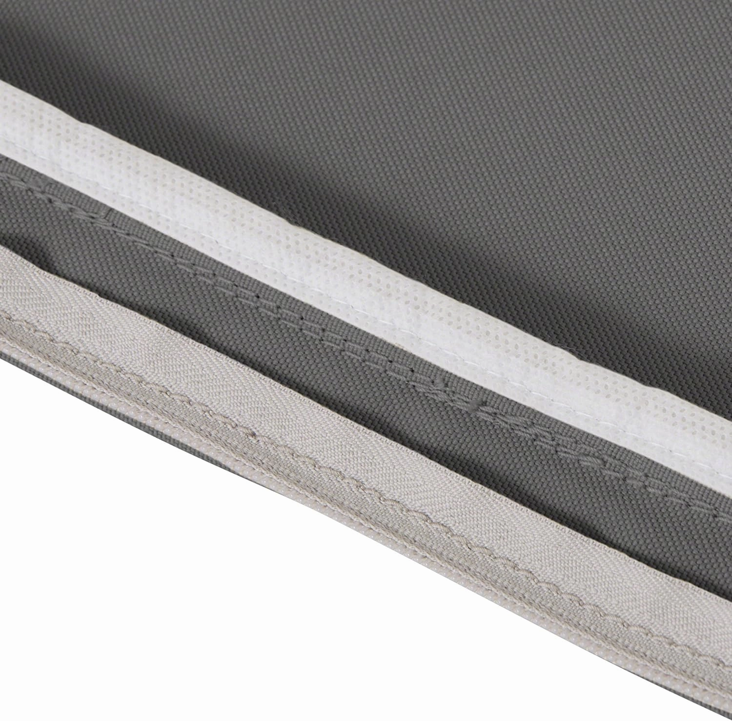 Classic Accessories 62-016-LCHARC-EC Contoured Bench Cushion Combo, 41"W x 18"D x 3"Thick, Light Charcoal