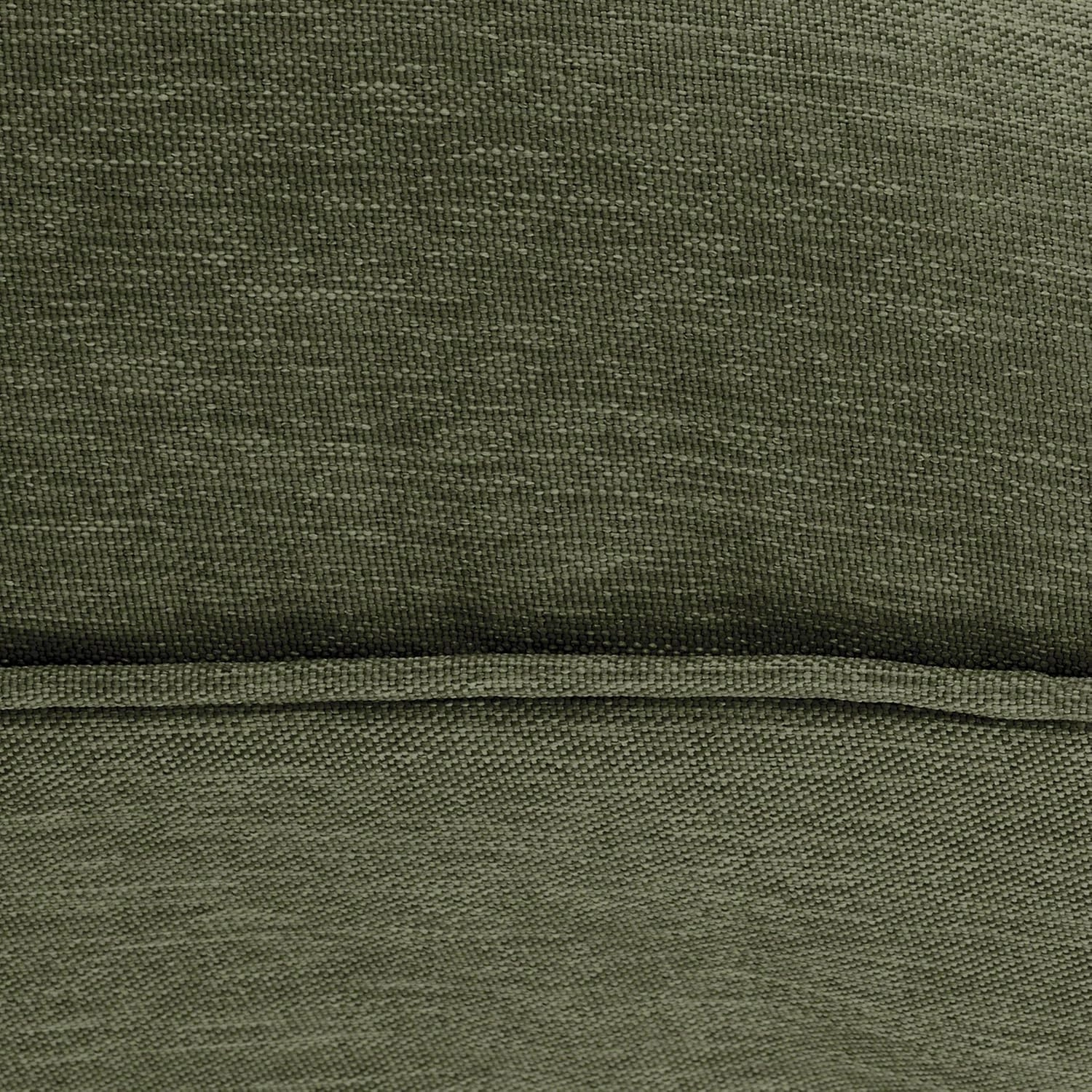 Classic Accessories Montlake FadeSafe Water-Resistant 41 x 18 x 3 Inch Outdoor Bench/Settee Contoured Back Cushion, Patio Furniture Swing Cushion, Heather Fern Green, Patio Loveseat Cushion