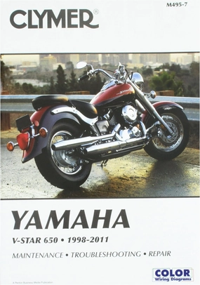 Clymer Yamaha V-Star 650 (1998-2011)