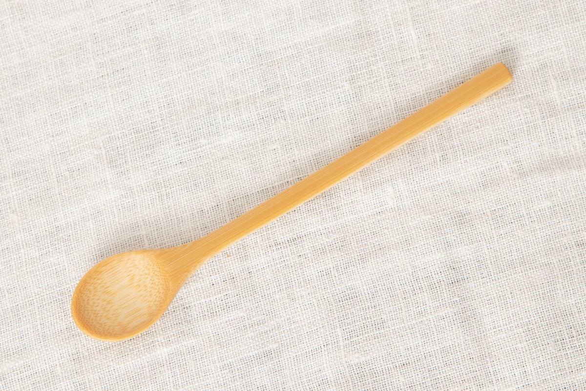 Coffee spoon [ Natural, Red ] / Mōsō bamboo / Ōita-JPN 211123