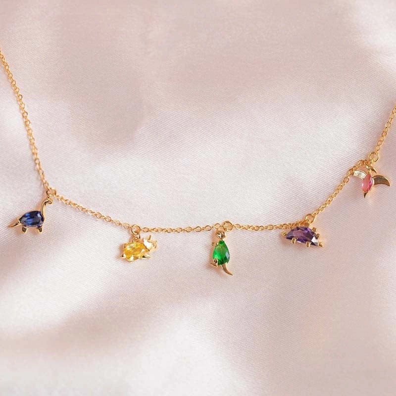 Colourful Pendant Necklace