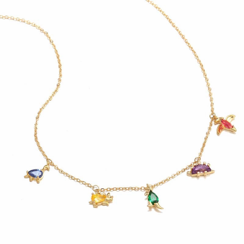 Colourful Pendant Necklace