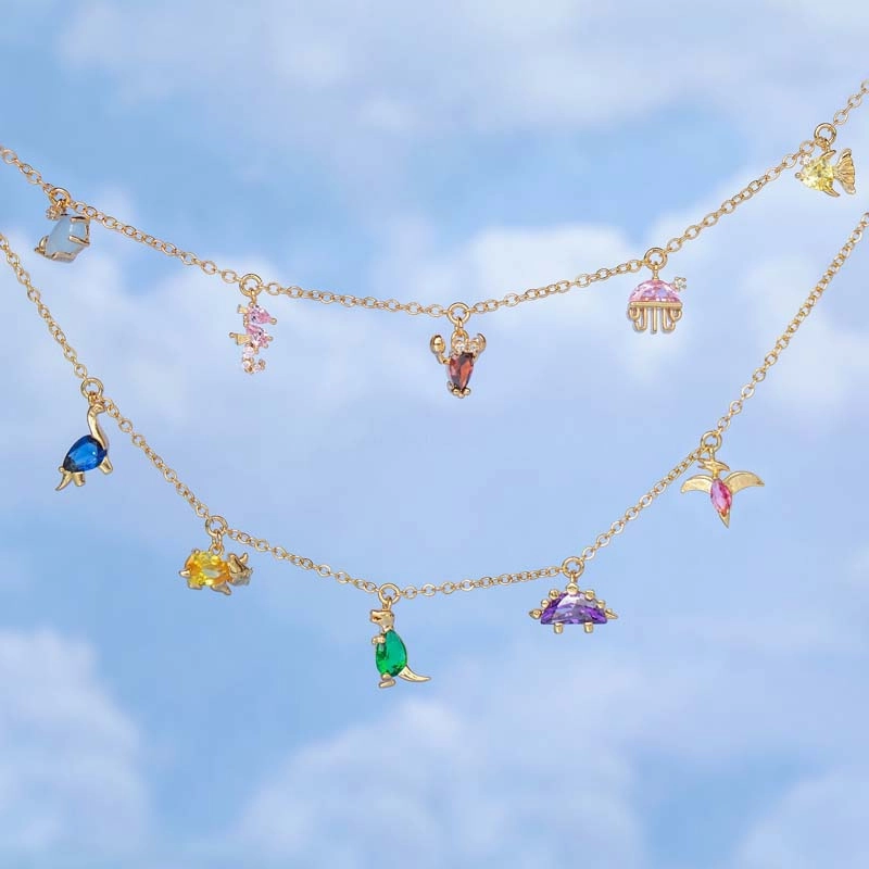 Colourful Pendant Necklace