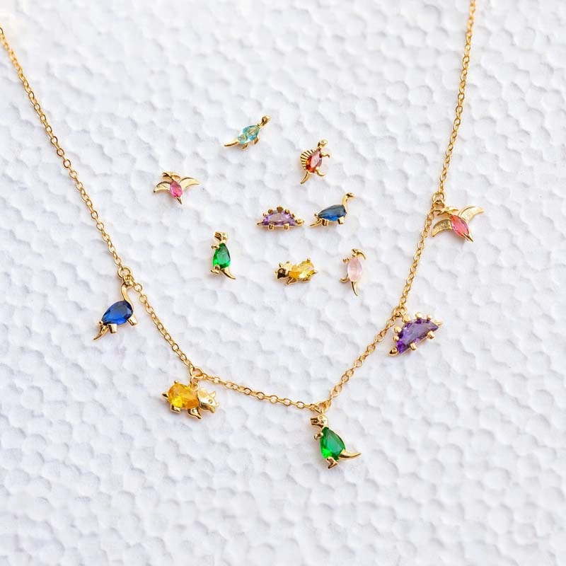 Colourful Pendant Necklace