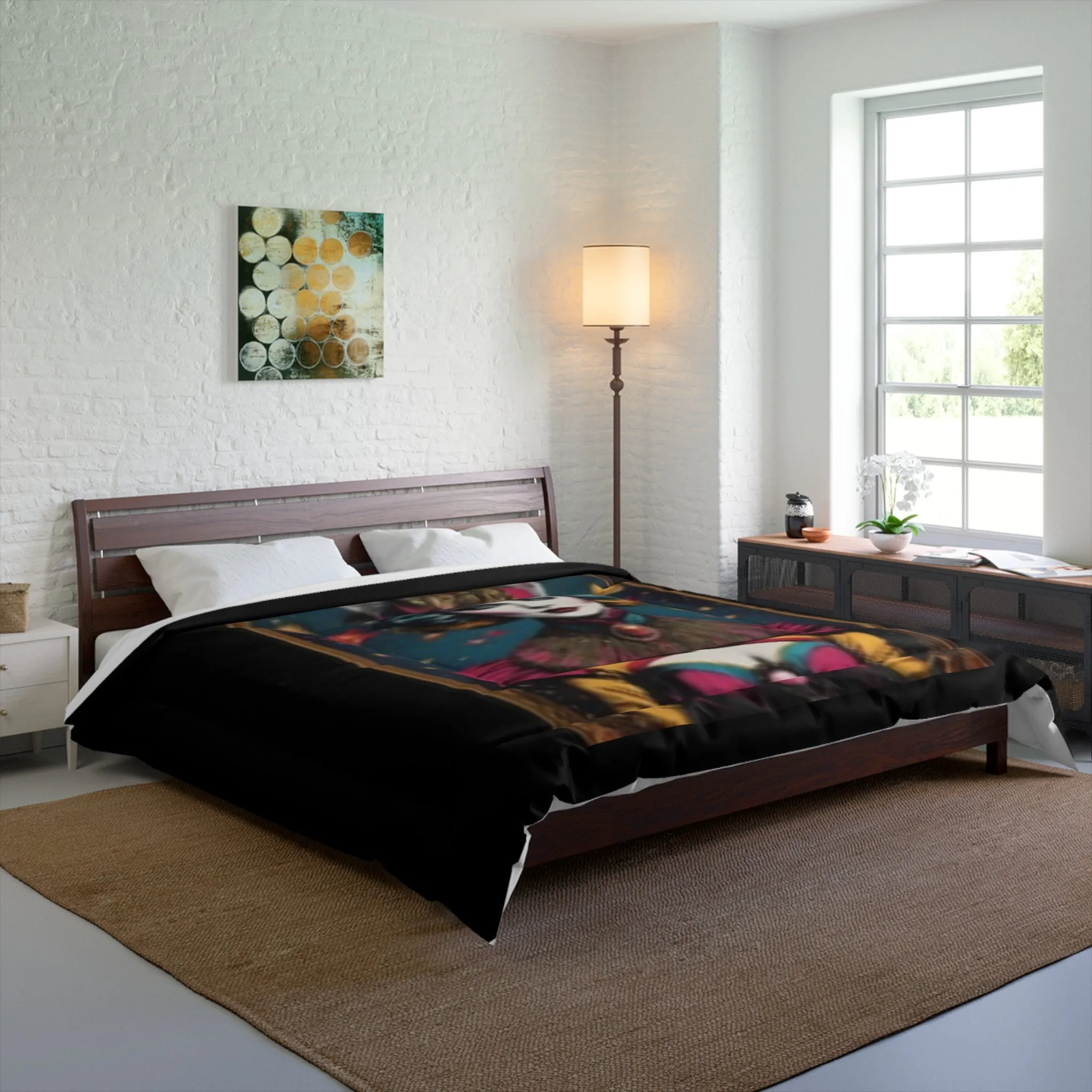 Comforter 104"x88" King Size Beautiful Elf Woman