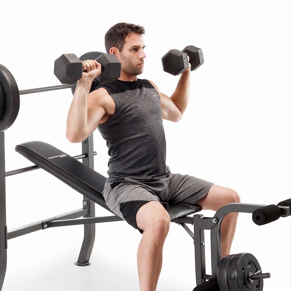 Competitor Pro Standard Bench   100lb Weight Plate Set | CB-5573 - Retired