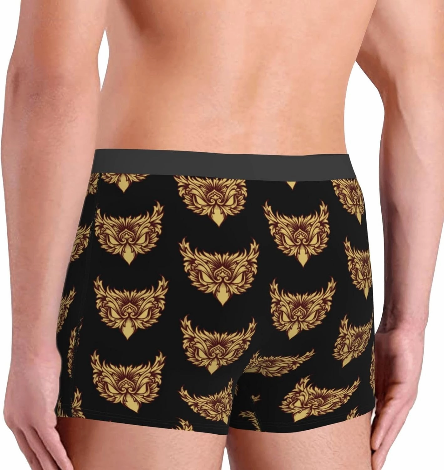 Cool Eagle Eye Mens Underwear Boxer Briefs Soft Elastic Breathable Boxers for Men