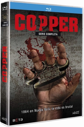 Copper (Complete Series) - 5-Disc Boxset [ Blu-Ray, Reg.A/B/C Import - Spain ]