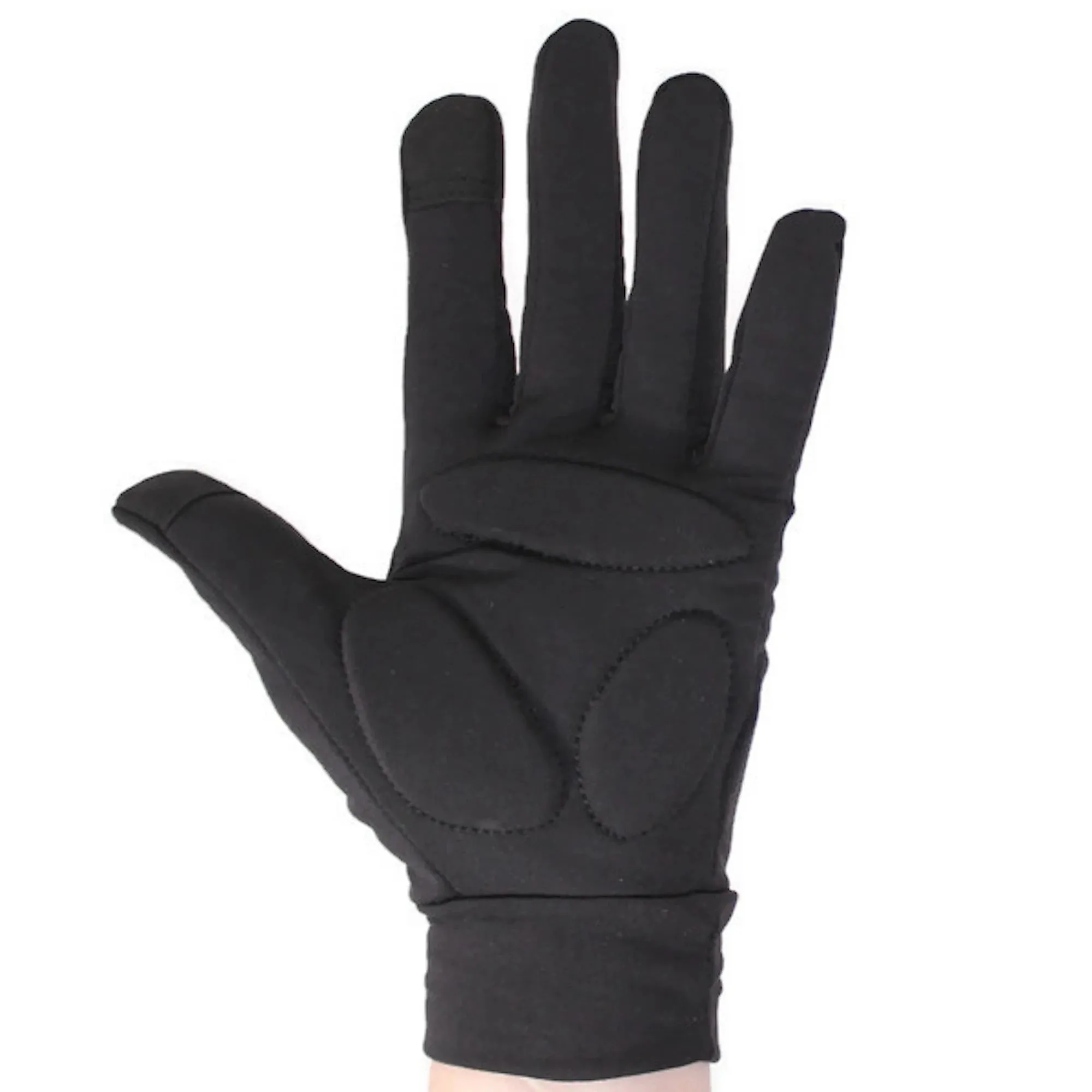 CRS Cross Figure Skating Padded Gloves - Black and Tan