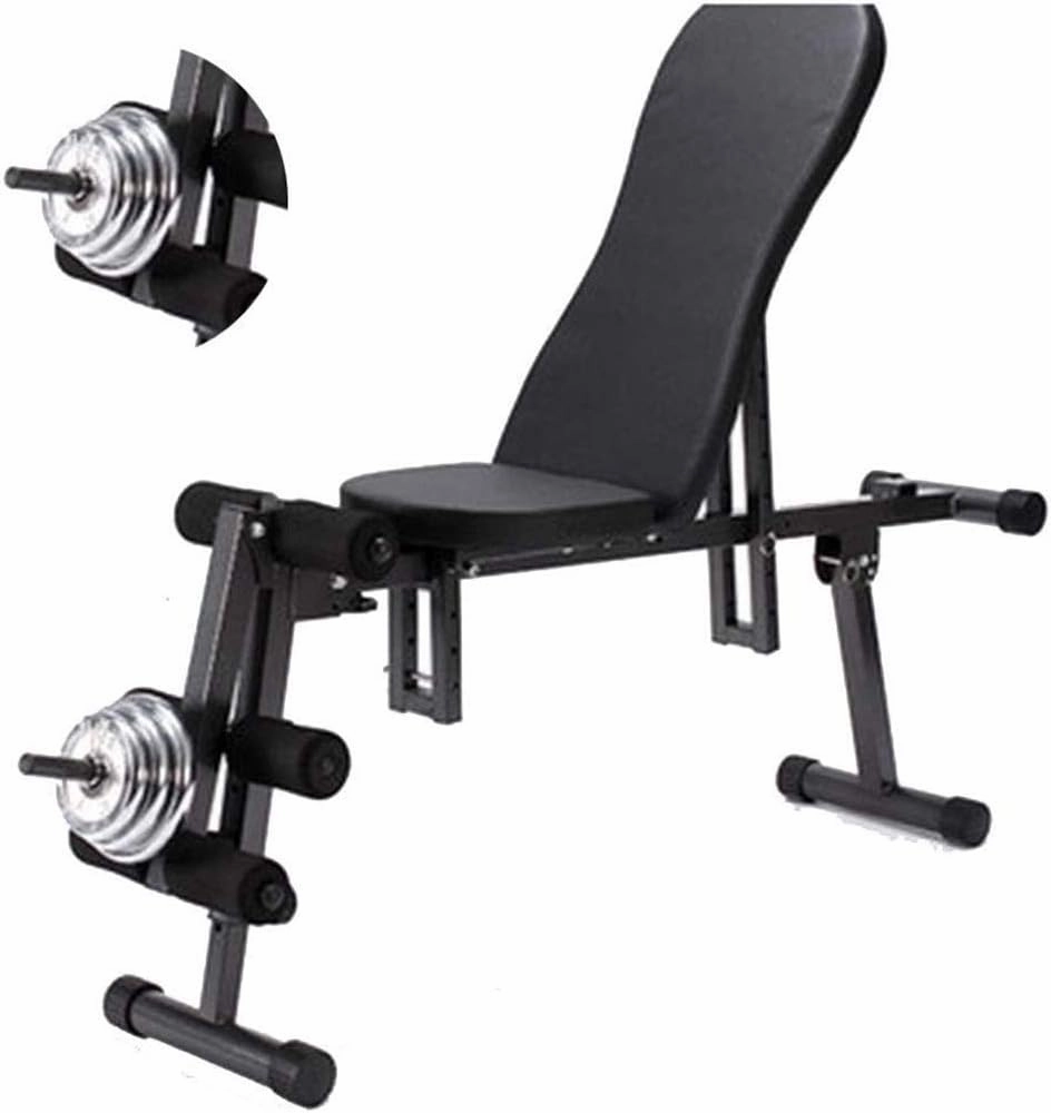Crunch Bench Home Multi-Function Adjustable Benches Dumbbell Stool Folding Bird Stool Sit-Ups Fitness Equipment Multifunctional Fitness Bench