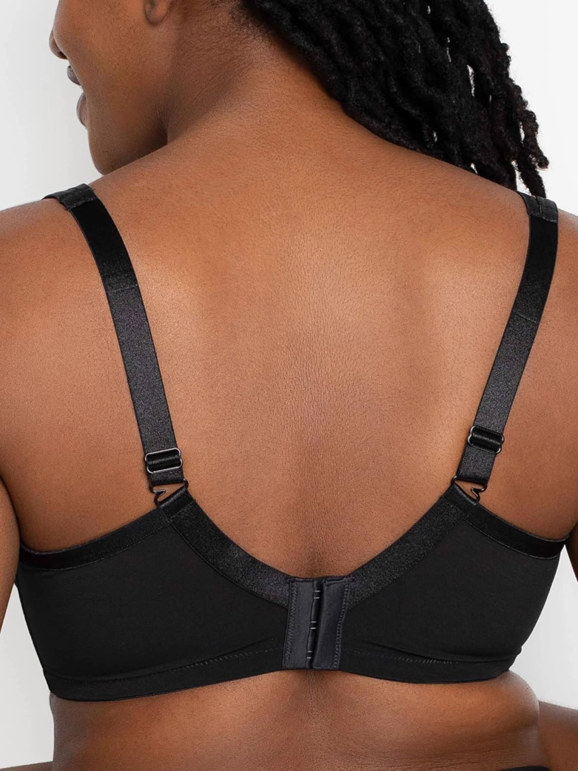 Curvy Couture Women's Plus Size Sheer Mesh T-Shirt Bra – Deep Plunge & Full Coverage Fit