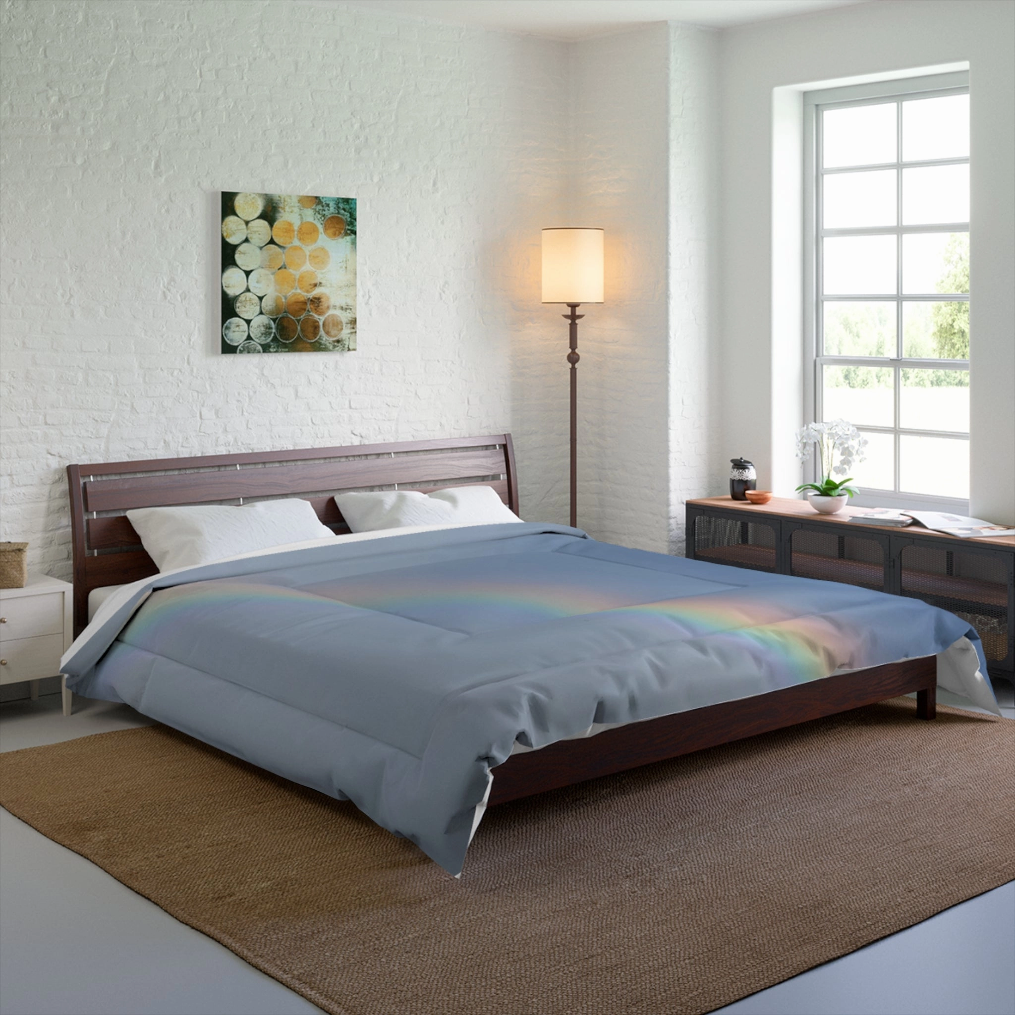 Custom Comforter Available in Four Sizes From The Rainbow Series at Intriguing Vistas