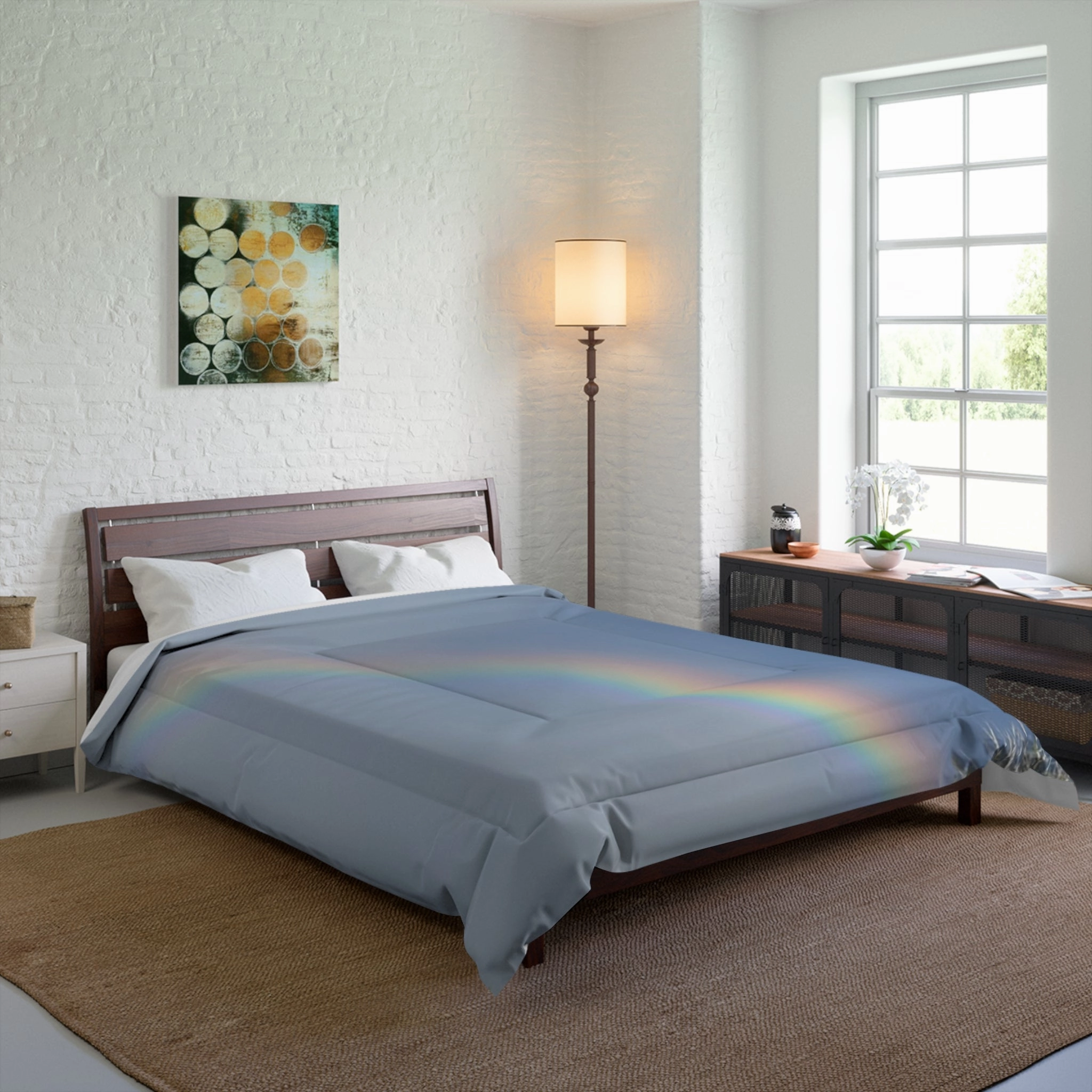 Custom Comforter Available in Four Sizes From The Rainbow Series at Intriguing Vistas
