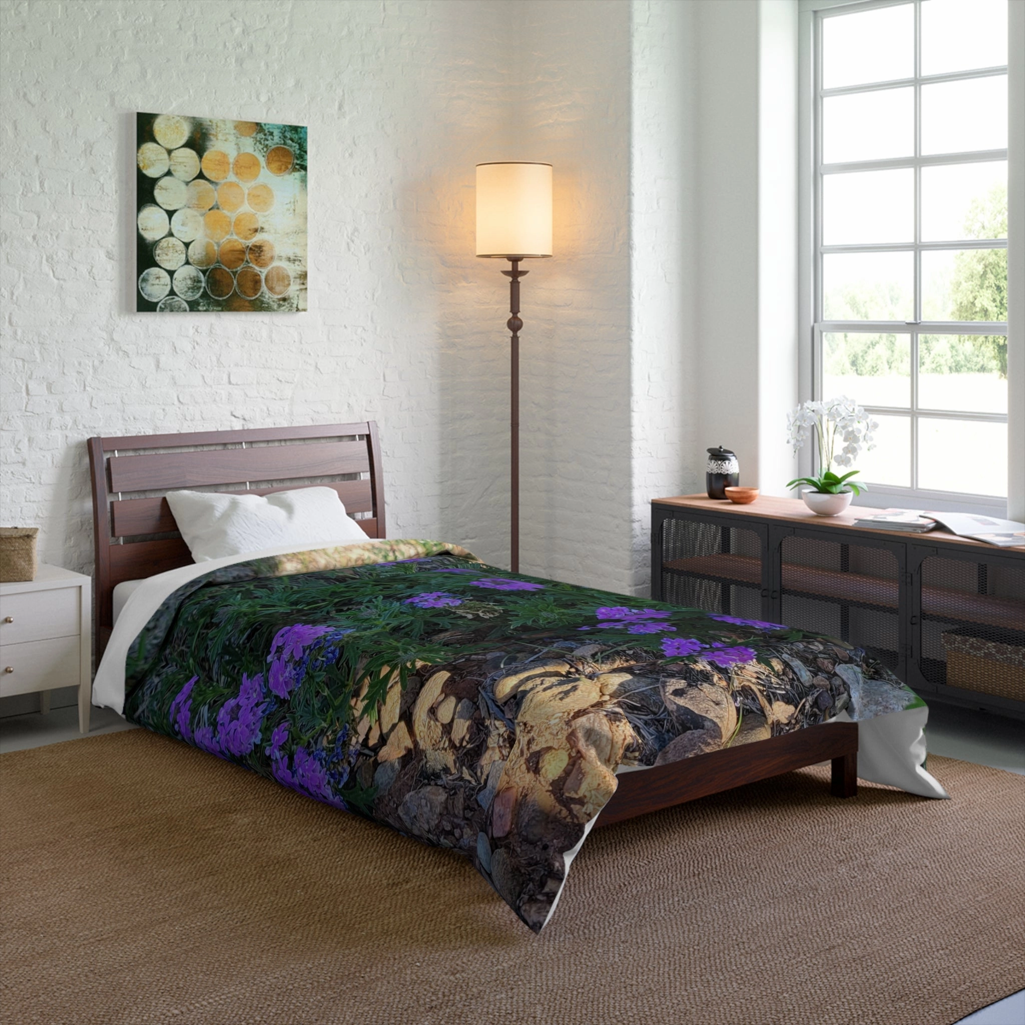 Custom Comforter Available in Four Sizes From The Scenery Series at Intriguing Vistas