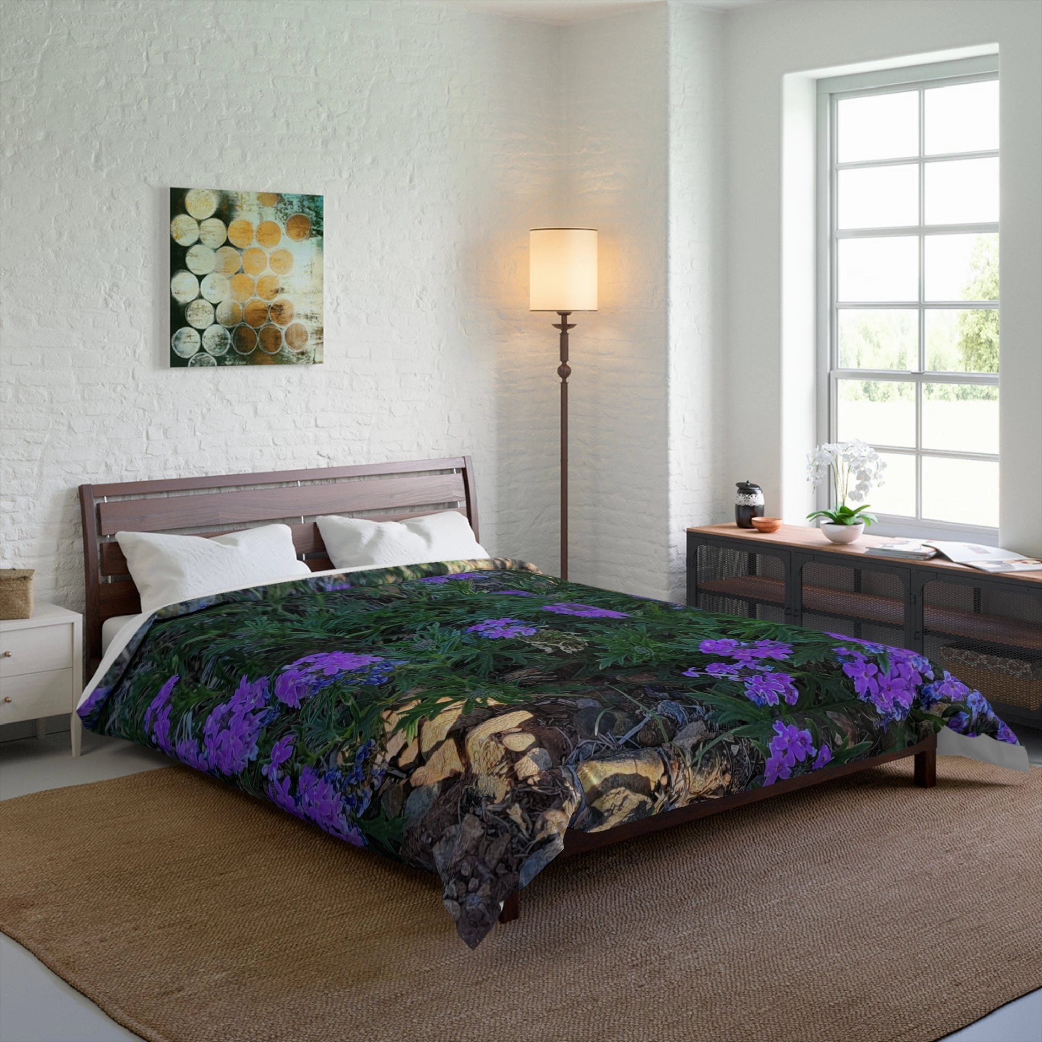 Custom Comforter Available in Four Sizes From The Scenery Series at Intriguing Vistas