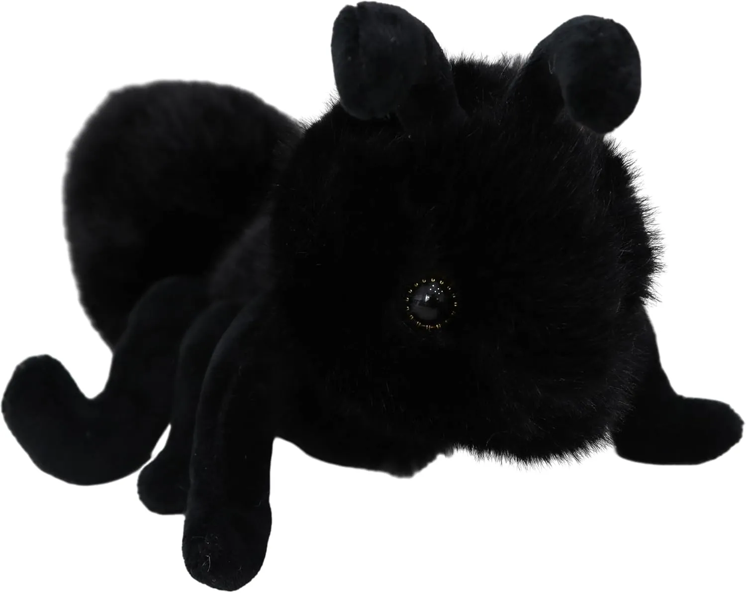 Cute 9 Inch Stuffed Fuzzy Ant Animal Plush Toys Fluffy Ant Plushie Doll Gift for Kids and Lovers in Birthday, Thanksgiving Day, Christmas, Valentine's Day...- Black