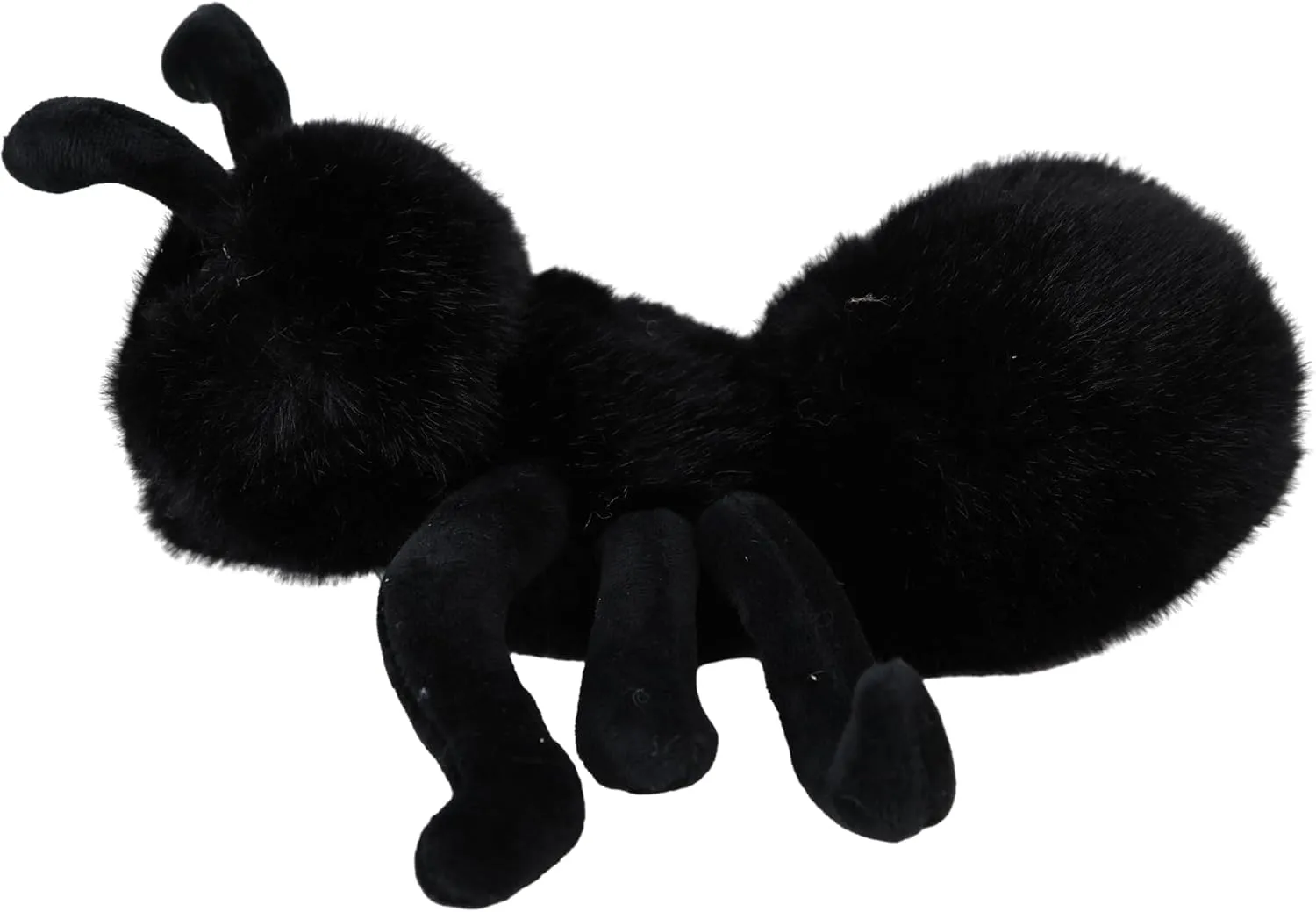 Cute 9 Inch Stuffed Fuzzy Ant Animal Plush Toys Fluffy Ant Plushie Doll Gift for Kids and Lovers in Birthday, Thanksgiving Day, Christmas, Valentine's Day...- Black