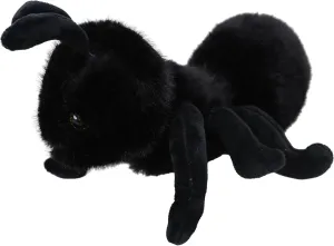 Cute 9 Inch Stuffed Fuzzy Ant Animal Plush Toys Fluffy Ant Plushie Doll Gift for Kids and Lovers in Birthday, Thanksgiving Day, Christmas, Valentine's Day...- Black