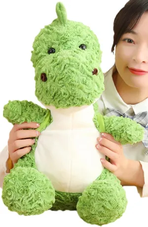 Cute Soft Dinosaur Stuffed Animals Dinosaur Plush Toys Dinosaur Plushies Throw Pillow Dino Hugging Cuddly Dinosaur Doll with Small Backpack Gift for Kids and Lovers in Birthday, Valentine (14-Inch)