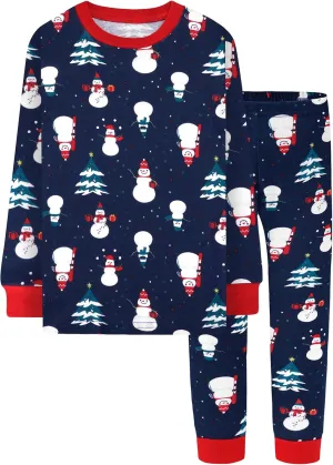 DAUGHTER QUEEN Kids Christmas Pajamas Size 18Months-12Years