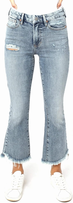 DEAR JOHN Jeanne Flare Women's Jeans Mid Rise Mid-Waisted