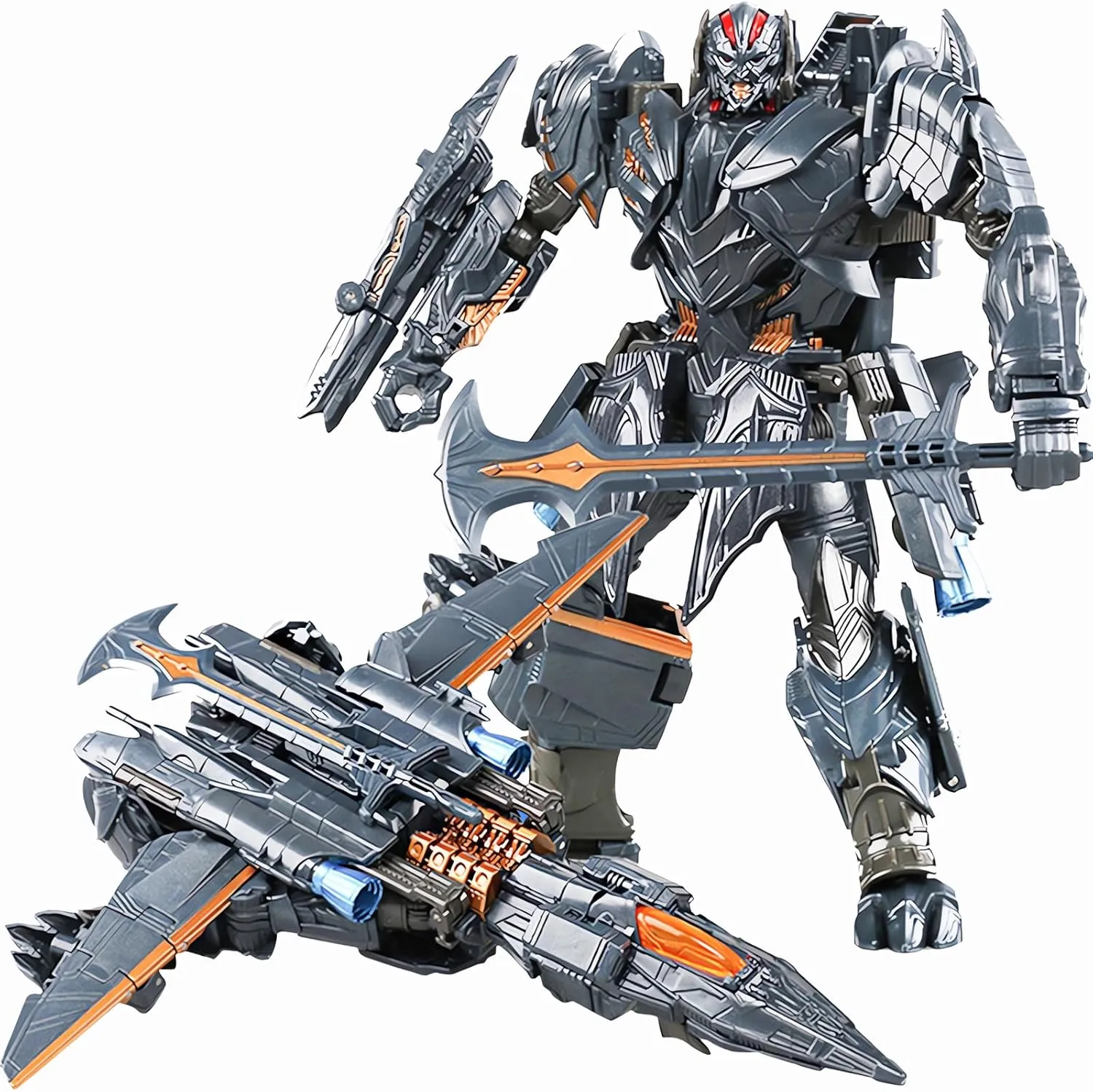 Deformation Robot Car Toy - Alloy Action Figure Model for Kids 3 Years and Up - Transforming Vehicle Gift
