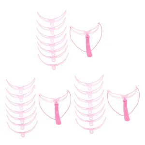 Didiseaon 9sets Portable Eyebrow Stencils Wear-resistant Templates for Travel Home Use for Makeup Beginners Experts Reusable Eyebrow Tools for Precise Brow Shaping